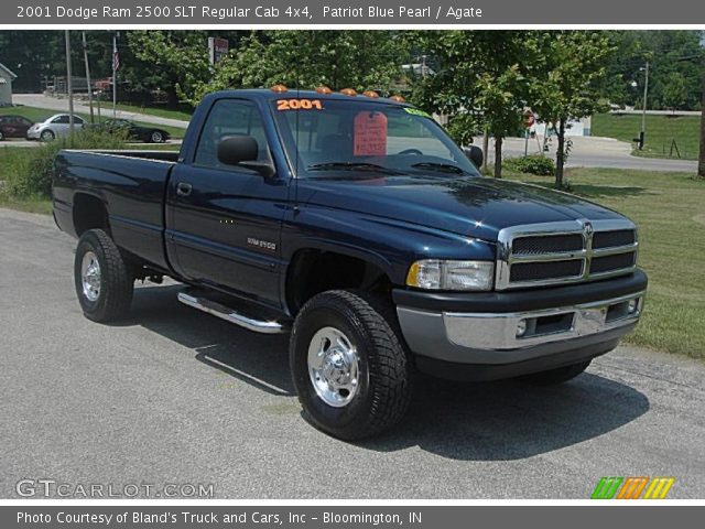 2001 Dodge Ram 2500 SLT Regular Cab 4x4 in Patriot Blue Pearl