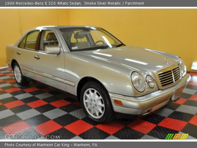 1999 Mercedes-Benz E 320 4Matic Sedan in Smoke Silver Metallic