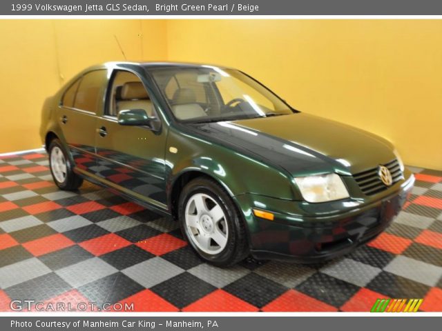 1999 Volkswagen Jetta GLS Sedan in Bright Green Pearl