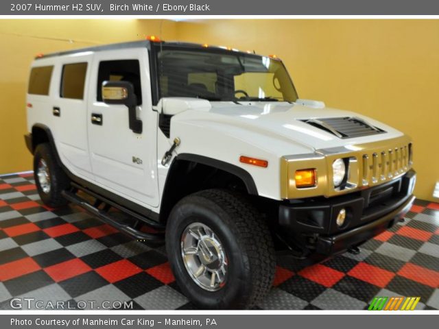 2007 Hummer H2 SUV in Birch White