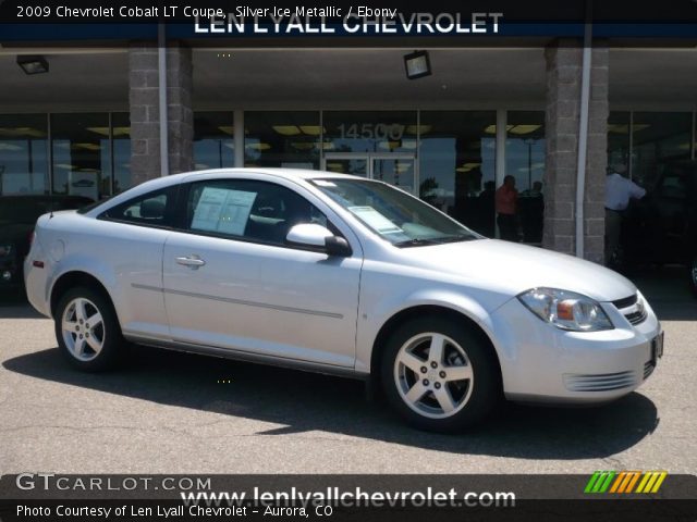 2009 Chevrolet Cobalt LT Coupe in Silver Ice Metallic