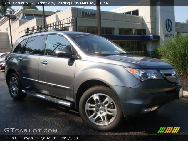 2008 Acura MDX Technology in Sterling Gray Metallic