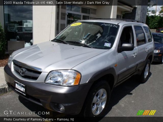 2003 Mazda Tribute LX-V6 4WD in Satin Silver Metallic