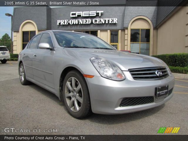 2005 Infiniti G 35 Sedan in Brilliant Silver Metallic