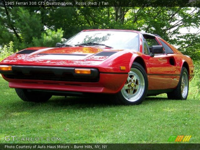 1985 Ferrari 308 GTS Quattrovalvole in Rosso (Red)