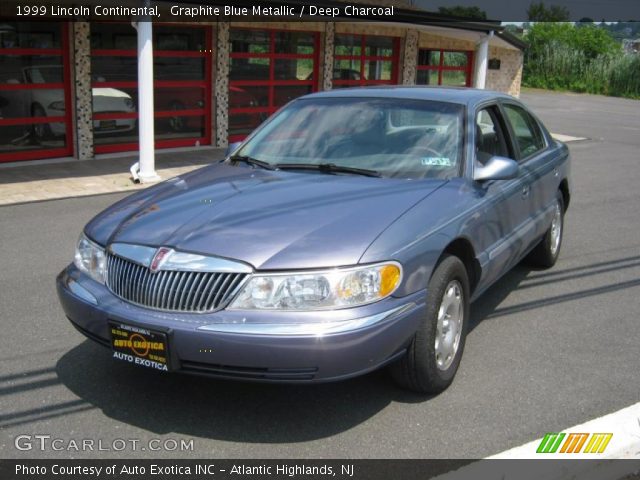 1999 Lincoln Continental  in Graphite Blue Metallic