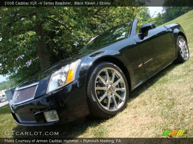 2008 Cadillac XLR -V Series Roadster in Black Raven