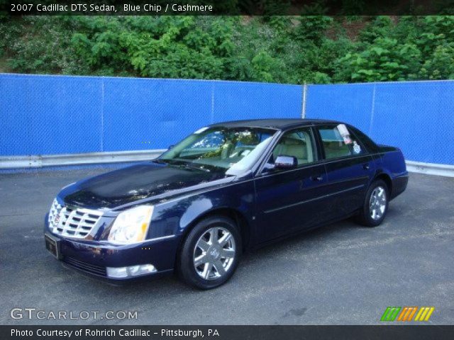 2007 Cadillac DTS Sedan in Blue Chip