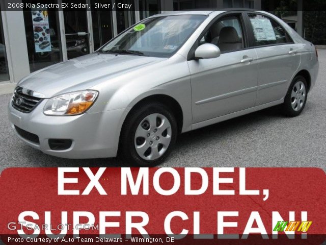 2008 Kia Spectra EX Sedan in Silver