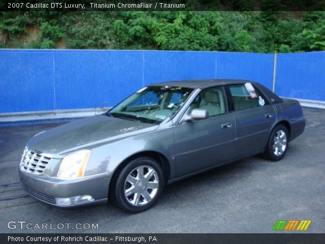 2007 Cadillac DTS Luxury in Titanium ChromaFlair