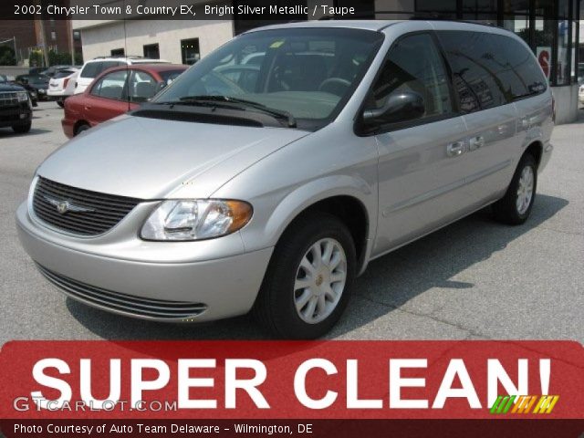 2002 Chrysler Town & Country EX in Bright Silver Metallic