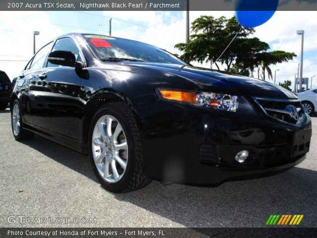 2007 Acura TSX Sedan in Nighthawk Black Pearl