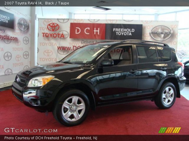 2007 Toyota RAV4 I4 in Black