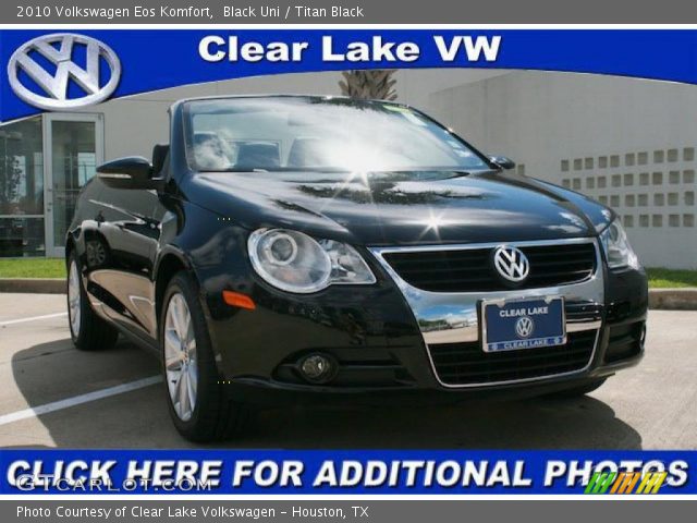 2010 Volkswagen Eos Komfort in Black Uni