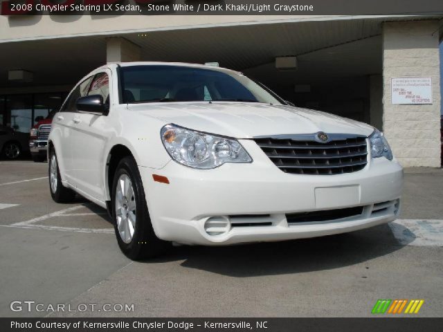 2008 Chrysler Sebring LX Sedan in Stone White