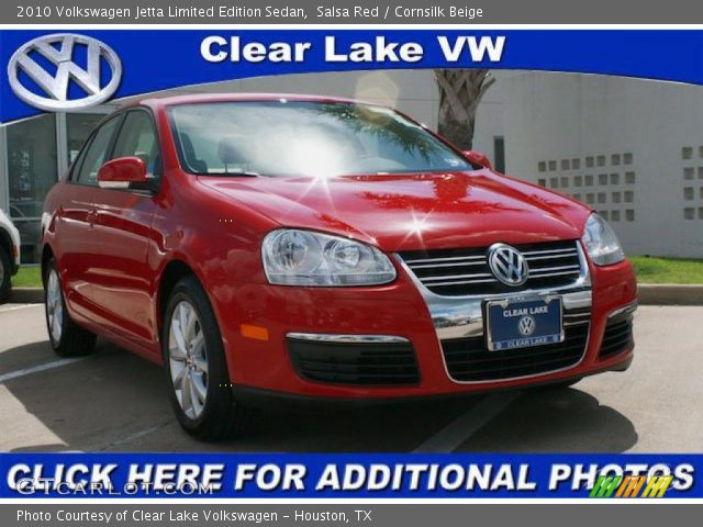 2010 Volkswagen Jetta Limited Edition Sedan in Salsa Red