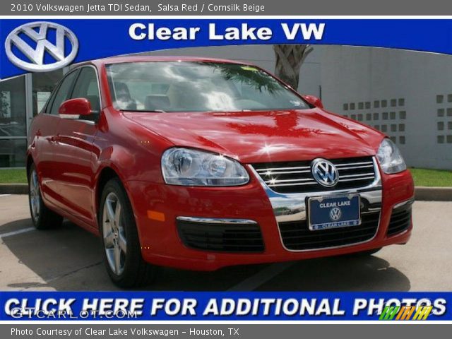 2010 Volkswagen Jetta TDI Sedan in Salsa Red