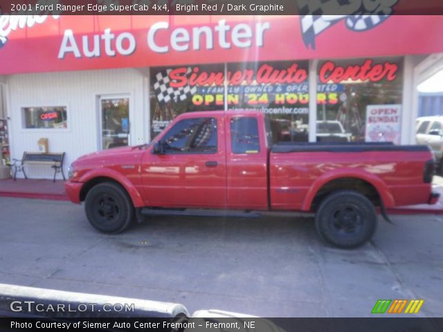 2001 Ford Ranger Edge SuperCab 4x4 in Bright Red
