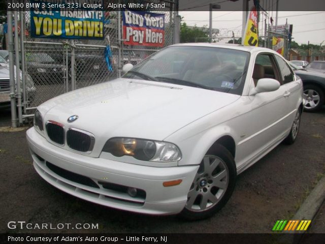 2000 BMW 3 Series 323i Coupe in Alpine White