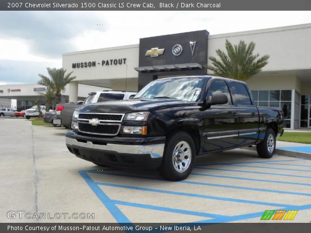 2007 Chevrolet Silverado 1500 Classic LS Crew Cab in Black