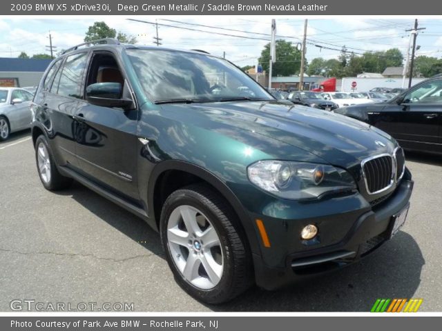 2009 BMW X5 xDrive30i in Deep Green Metallic