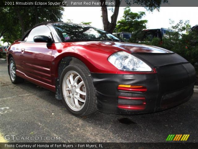 2001 Mitsubishi Eclipse Spyder GT in Patriot Red Pearl