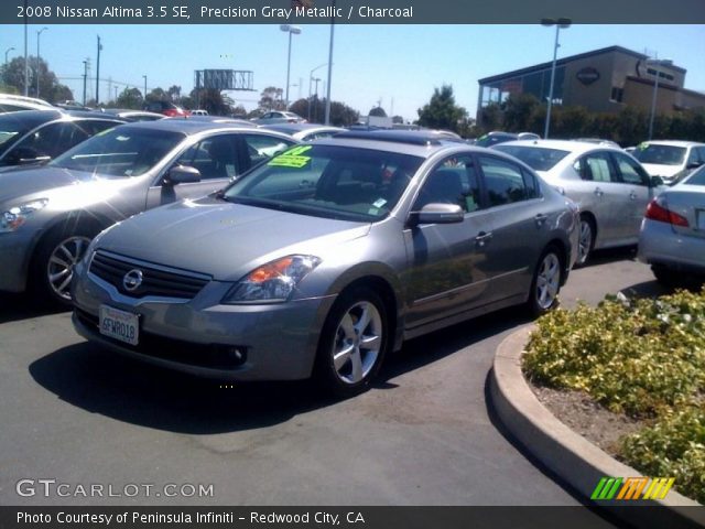 2008 Nissan Altima 3.5 SE in Precision Gray Metallic