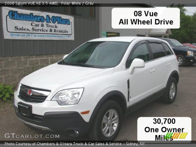 2008 Saturn VUE XE 3.5 AWD in Polar White