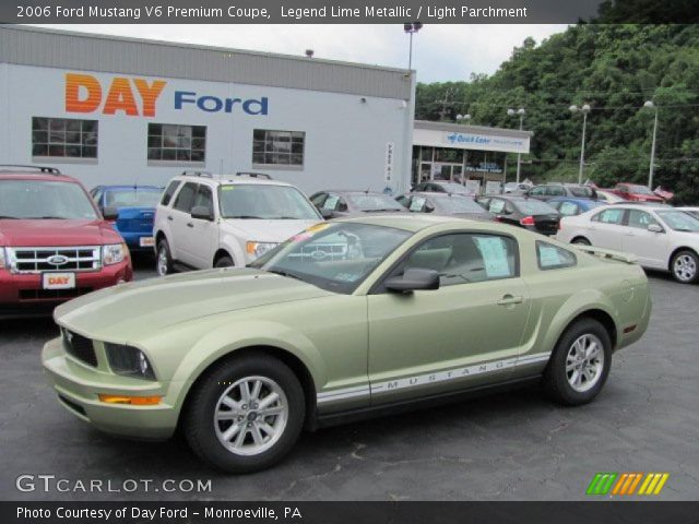 2006 Ford Mustang V6 Premium Coupe in Legend Lime Metallic