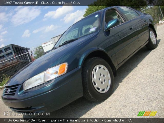 1997 Toyota Camry LE in Classic Green Pearl