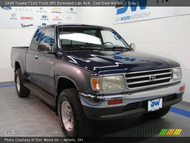 1998 Toyota T100 Truck SR5 Extended Cab 4x4 in Cool Steel Metallic