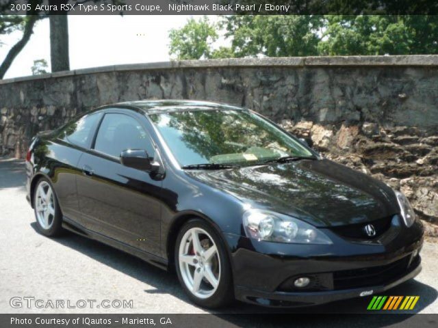 2005 Acura RSX Type S Sports Coupe in Nighthawk Black Pearl