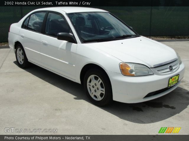 2002 Honda Civic LX Sedan in Taffeta White