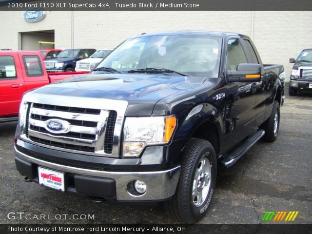 2010 Ford F150 XLT SuperCab 4x4 in Tuxedo Black