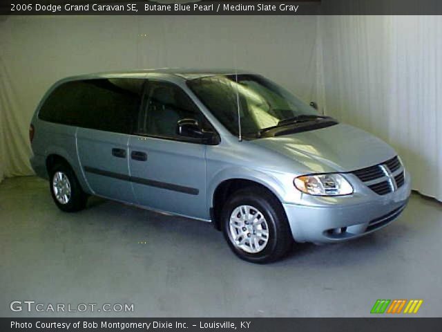 2006 Dodge Grand Caravan SE in Butane Blue Pearl