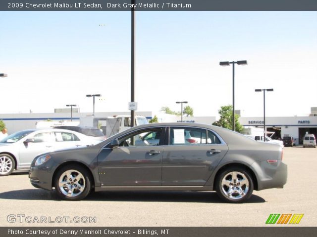 2009 Chevrolet Malibu LT Sedan in Dark Gray Metallic