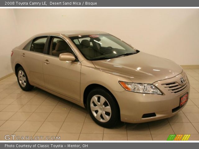 2008 Toyota Camry LE in Desert Sand Mica