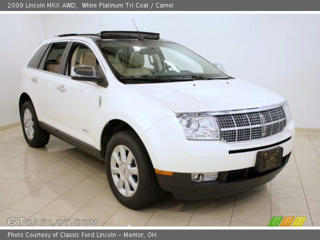2009 Lincoln MKX AWD in White Platinum Tri Coat