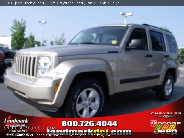 2010 Jeep Liberty Sport in Light Graystone Pearl