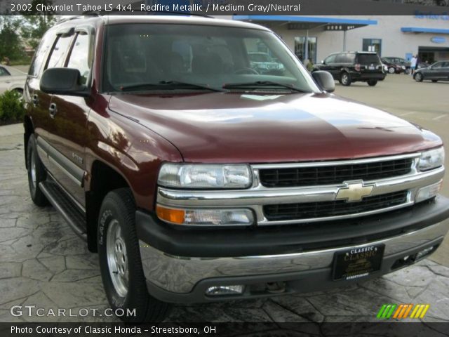 2002 Chevrolet Tahoe LS 4x4 in Redfire Metallic