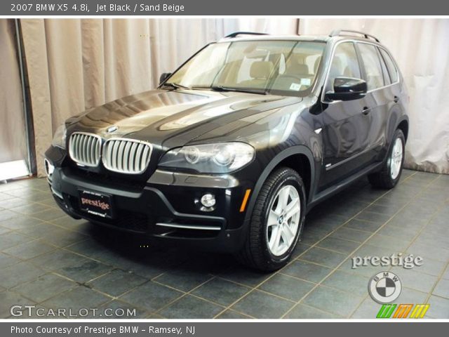 2007 BMW X5 4.8i in Jet Black