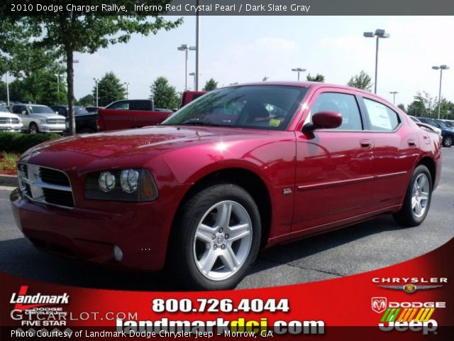 2010 Dodge Charger Rallye in Inferno Red Crystal Pearl