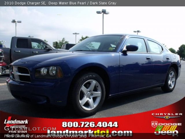2010 Dodge Charger SE in Deep Water Blue Pearl
