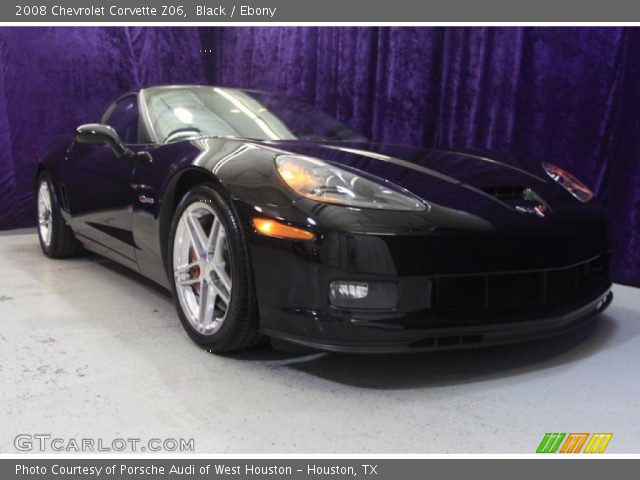 2008 Chevrolet Corvette Z06 in Black