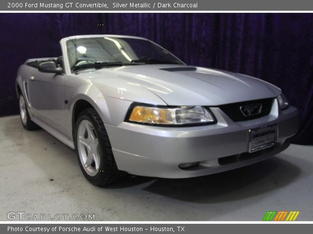2000 Ford Mustang GT Convertible in Silver Metallic
