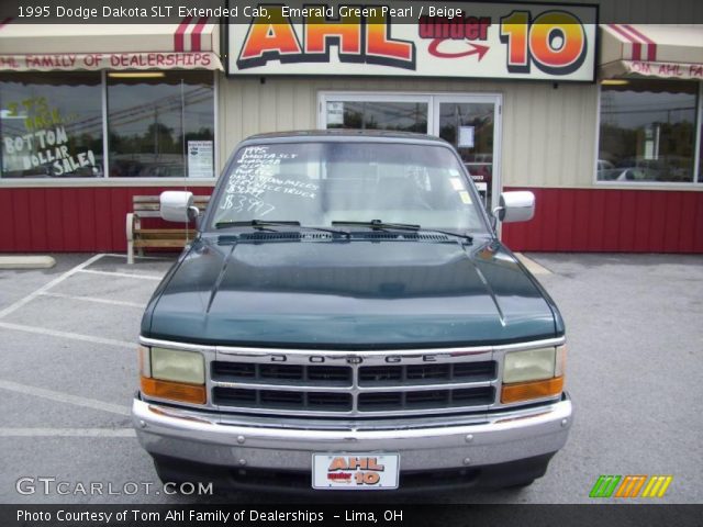 1995 Dodge Dakota SLT Extended Cab in Emerald Green Pearl