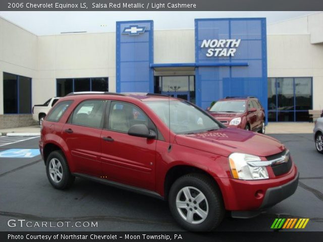 2006 Chevrolet Equinox LS in Salsa Red Metallic