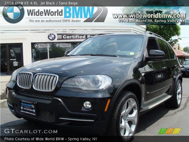 2008 BMW X5 4.8i in Jet Black