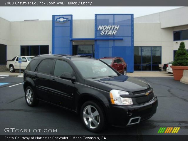 2008 Chevrolet Equinox Sport AWD in Black