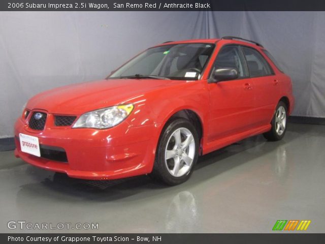 2006 Subaru Impreza 2.5i Wagon in San Remo Red